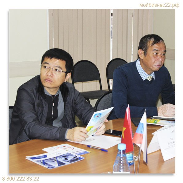 В Алтайском фонде МСП состоялась рабочая встреча с представителями бизнес-сообщества Республики Вьетнам